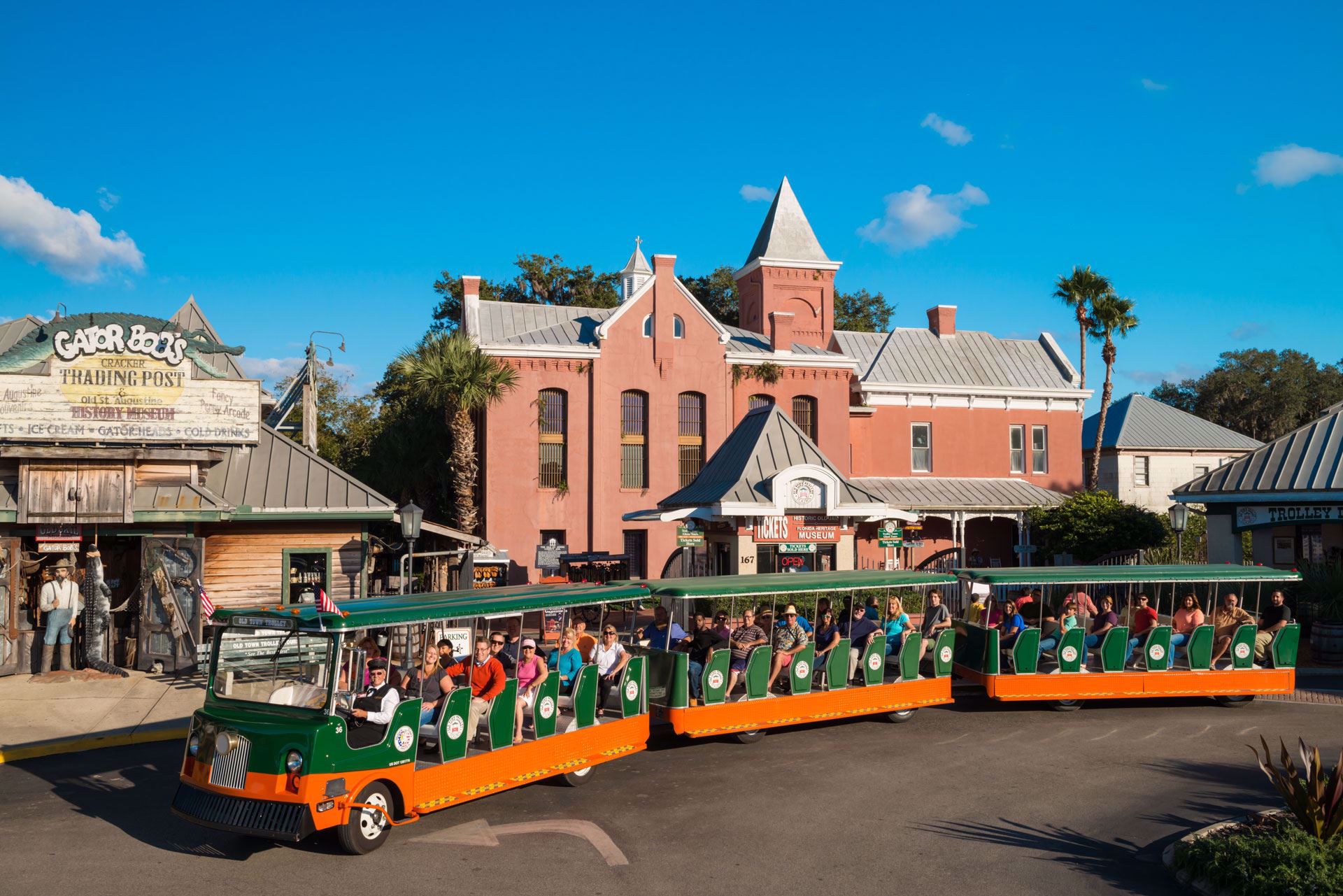 Old Town Trolley Tours of St Augustine